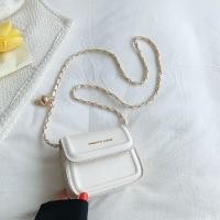 ราคา กระเป๋าผู้หญิงแบบมีสายสะพายขนาดเล็กหนัง PU ได้มีสายคล้องกระเป๋าสะพายไหล่ตัวอักษรพร้อมกระเป๋าสะพายพาดลำตัวขนาดเล็กปรับได้สีทึบกระเป๋าส่งขอแบบพับ (22024878850)