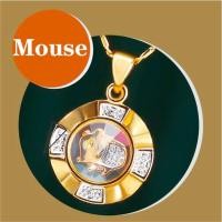 ราคา จี้กังหันนำโชค จี้กังหัน กังหันแชกงหมิว ฮ่องกง 12จี้ราศีราศีชุบทองสามารถหมุนได้เพื่อนำมาแต่ความโชคดีราศีมังกรไก่แกะวัวหมูหนู (21444775624)