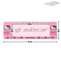 ราคา กรอบป้ายทะเบียนรถยนต์กันน้ำ ลาย Hello Kitty กรอบป้ายทะเบียนคิตตี้ (20365375096)