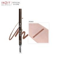 ราคา IN2IT Perfect Brow Eyebrow Liner ดินสอเขียนคิ้วสูตรกันน้ำ หมุนขึ้นลงได้ (20924838561)