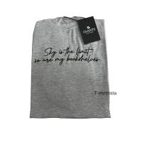 ราคา GI ANTS เสื้อคอกลมไหล่ล้ำซกแขน สกรีน sky is the limit ผ้าเรย่อน T Shirtnista GIAA3E (21438543159)