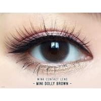 ราคา คอนแทคเลนส์ มินิ Mini Dolly Chesnut Gray Wink ลายฮิต ขายดีมาก กรองแสงกันยูวี (21550365624)