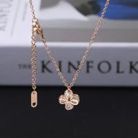 ราคา HYPผู้หญิงสร้อยคอเหล็กไทเทเนียมเกาหลี rose gold clavicle chain ของขวัญไม่ซีดจาง 1625 (21398198544)