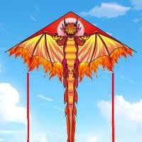 ราคา DN ว่าว ว่าวมังกรไฟ สีสันสดใส บินง่าย ลายสวย (21789850403)