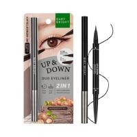 ราคา BABY BRIGHT up down duo eyeliner อัพแอนด์ดาวน์ดูโอ้อายไลน์เนอร์ 0 1G 0 3G เบบี้ไบร์ท อายไลน์เนอร์ 2 หัว อายไลน์เนอร์หัวพู่กัน (19778672725)