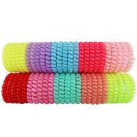 ราคา ยางรัดผม แบบเกลียว 50เส้น ยางโทร เล็ก ใหญ่ (21429734448)