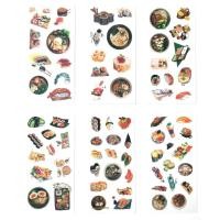 ราคา M Y 45pcs6sheets Cute Stickers Journal Diary Scrapbook (15264637369)