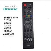 ราคา Hisense LCD LED Remote Control ER 22601A Suitable for 32D33 32D36 32D50 40D50 50D36P 40M2160P (14001523901)