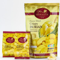 ราคา ศรีวรรณา ทุเรียนหมอนทองอบกรอบ 30 g Freeze Dried Crispy Durian 100 Natural (869594659)