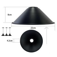 ราคา โคมไฟโลหะสไตล์วินเทจเรียวทรงหมวกสไตล์เวียดนามเหมาะสำหรับโคมไฟระย้าร้านอาหารบาร์ร้านค้าขนาดเส้นผ่าศูนย์กลาง220 330มม (21536166603)