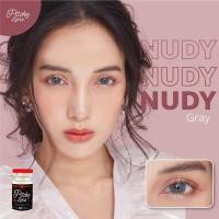 ราคา คอนแทคเลนส์ รุ่น Nudy สีเทา ตาล Gray Brown มีค่าสายตา 0 00 10 00 (21825824194)