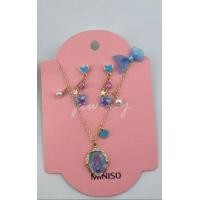 ราคา MINISO เซทเครื่องประดับ ตุ้มหู สร้อย Disney Manga Princess Collection (21728069399)