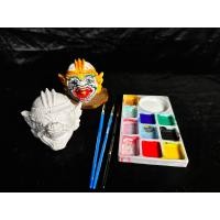 ราคา ปูนปลาสเตอร์ ระบายสีหัวโขนเล็ก (21261627353)