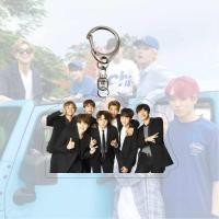 ราคา SHIDOMI พวงกุญแจอะคริลิกสำหรับสมาชิกวง BTSพวงกุญแจแฟชั่นแบบเรียบง่ายของขวัญวันเกิดจี้ Bangtan Boys Jin SUGA J Hope RM Jimin Taehyung Jungkook (10324436996)