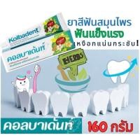 ราคา Kolbadent1กล่อง 160กรัม คอลบาเด้นท์ ยาสีฟันสมุนไพรสกัดบริสุทธิ์ คอลบาเด้นท์ 160 กรัม 1 กล่อง (21806463391)