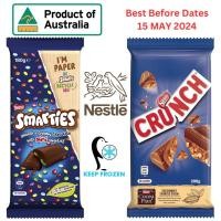 ราคา Chocolate Block Nestle Smarties or Crunch 180g 200g BBF MAY 2024 (21601240238)