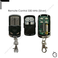 ราคา รีโมทประตูบานเลื่อน สแตนเลส 12 2 ปุ่ม แบบเขี่ยรหัส 8 หลัก คลื่นความถี่ 330 MHZ ใช้กับ มอเตอร์ประตูรีโมท (21915050006)
