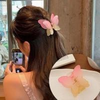 ราคา DEHUIYA Ahellogirl bimolecular Butterfly Spice Girls สวิตช์ผมสองสีเครื่องประดับผม (21996148312)