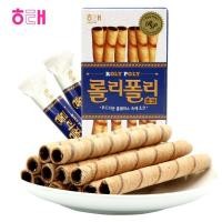 ราคา Haitai Roly Poly Choco บิสกิตแท่งสอดไส้ช็อกโกแลต (14796799729)