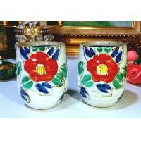 ราคา ถ้วยชาดินเผาวาดลายดอกไม้ (19959794722)