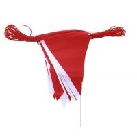 ราคา ธงราว ขาว แดง ความยาว 20 เมตร (21672794022)