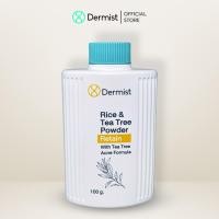 ราคา แป้งเดอร์มิสท์ แป้งฝุ่นเนื้อละเอียด แป้งฝุ่นคุมมัน ป้องกันสิว และ มลพิษ Rice and Tea Tree Powder (21956492947)