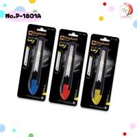 ราคา Elephant คัตเตอร์ ตราช้าง รุ่น No 1801 No P 1801A ขนาด 18 มม คละสี 1 ชิ้น (22031262080)