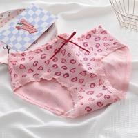ราคา กางเกงชั้นใน ผู้หญิง สไตล์เกาหลี กางเกงใน แฟชั่น กางเกงในลายการ์ตูนน่ารักๆ Size M XL (22025123119)