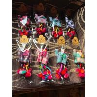 ราคา พวงกุญแจผ้าขาวม้าแต่งปอมปอมแพ็ค1ตัว (16277418467)