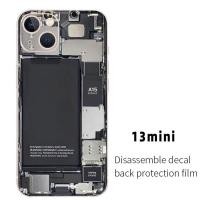 ราคา ฟิล์มหลังด้าน ฟิล์มถอดแยกชิ้นส่วนเมนบอร์ดลายพราง สำหรับ iPhone 15 Pro Max 14 13 12 11 Pro XS Max Mini X XR SE 2020 8 7 6 6s Plus ฟิล์มหลัง ไอโฟน (16565686707)