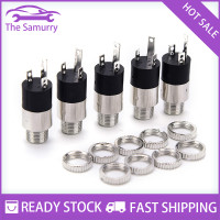 ราคา Samurry Hot Sale 5pcs PJ392 3 5MM STEREO FEMALE sockct JACK 3 5 Audio Headphone Connector SILVER (21536970097)