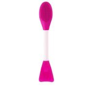 ราคา แปรงมาส์กหน้าแบบ Double Ended แปรงมาส์กหน้าซิลิโคน Applicator แปรงนวดทำความสะอาดไม้พาย (20315901491)