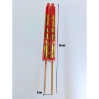 ราคา เทียนขาไม้ สีแดง ลายจีน มี 3 ขนาด เล็ก กลาง ใหญ่ (21805658186)