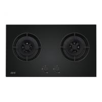 ราคา เตาแก๊สแบบฝัง 2 หัว เตาฐานกระจกนิรภัย HB78 2BCC BG (3900606470)