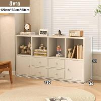 ราคา ตู้วางทีวี ชั้นวางทีวี 120 90 60cm สีขาว สีไม้ ชั้นอเนกประสงค์ ตู้อเนกประสงค์แบบยาว ทนทาน (22030446012)
