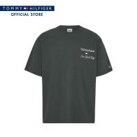 ราคา Tommy Jeans เสื้อยืดผู้ชาย รุ่น DM0DM17732 PUB สีดำ (20569287971)