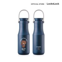 ราคา LocknLock with Line Friends กระบอกน้ำสุญญากาศสองชั้น Mertro Double Tumbler ความจุ 470 ml รุ่น LHC4202LF (21747616695)