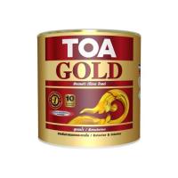 ราคา สีทองสูตรน้ำ GOLD GW555 Prima Gold กล TOA (21973172876)