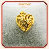 ราคา ทองคําแท้แท้ 18K AU750 จี้รักฉลุ 92 9 น้ําหนัก 1 9 กรัม ทอง แท้ หลุด จำนำ (21669039475)