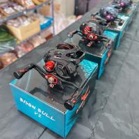 ราคา รอกหยดน้ำ BISON BULL V2 ไบสันบลู วี2 มีติ๊กเสียงเวลาปลาลาก (21968074857)