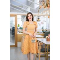 ราคา พร้อมส่ง เดรสผ้าไทย สีเหลือง ลายขอพระราชทาน ชุดวันพ่อ ชุดผ้าไทย เดรสสีเหลือง ชุดคุณครู ชุดข้าราชการ ทักแชทสอบถามก่อนซื้อ (21022178205)