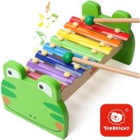 ราคา Top Bright Xylophone ไซโลโฟน ระนาดกบน้อย เครื่องดนตรี ของเล่น เสริมทักษะ ดนตรี (21713688600)