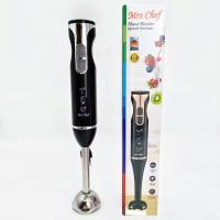 ราคา เครื่องปั่นอาหารมือถือสแตนเลส เครื่องปั่นมือถือ Hand Blender สามารถทำมิลค์เชคน้ำซุปข้นน้ำซุปข้นเนื้อ (22031022051)