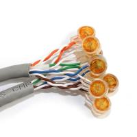 ราคา cw 50 100 Pcs Crimp Terminals Wiring Ethernet Cable Cord Terminal Network Butt Joint (17822738266)