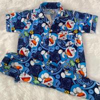 ราคา Doraemon ชุดนอนเด็ก ลายโดราเอม่อน ลายการ์ตูน โดเรม่อน ลิขสิทธิ์แท้ ผ้าคอตตอน ไม่ยืด ใส่สบาย สำหรับเด็ก 2 12 ปี แขนสั้น ขายาว แขนยาว ขายาว (9772035048)