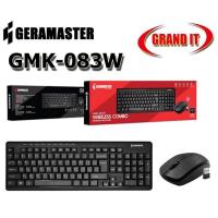 ราคา Gearmaster GMK 083W Keyboard Mouse ไร้สาย (16905875062)