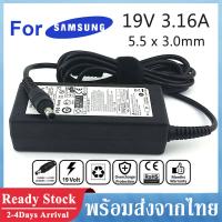 ราคา Samsung Adapter 19V 3 16A 5 5 x 3 0mm อะแดปเตอร์ ซัมซุง สายชาร์จโน๊ตบุ๊ค AC Power Supply Charger Adapter For Samsung Laptop Notebook AC Adapter for Samsung B38 (5306638790)