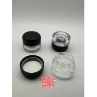 ราคา Wholesale Glass container for wax dab shatter 5ml Round glass Jar 5ml (21886301340)