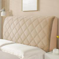 ราคา JJT จัดส่งฟรี หนังกลับหนาขึ้น Cover Headboard หัวเตียง Cover Headboard นุ่มปลอกหมอนอิงฝาป้องกันฝุ่นง่ายๆทั่วไปสำหรับการหลีกเลี่ยงการชน (20118051528)