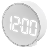 ราคา IKEA นาฬิกาปลุก ตั้งโต๊ะ LED ขนาดเล็ก ทรงกลม (22003737566)